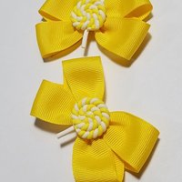 3" Yellow Lollipop Pigtail 