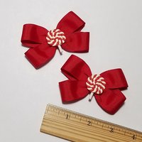 3" Red Lollipop Pigtail 