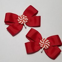 3" Red Lollipop Pigtail 