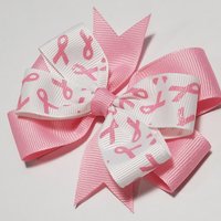 3.5" Pink Glitter Awareness