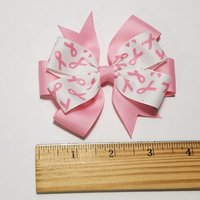 3.5" Pink Glitter Awareness
