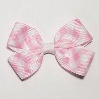 3" Pink Gingham 