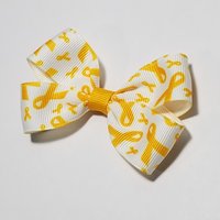 3" Yellow Gold Childhood Cancer Awareness 