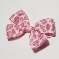 3" Pink Leopard Print