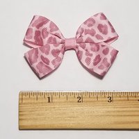 3" Pink Leopard Print