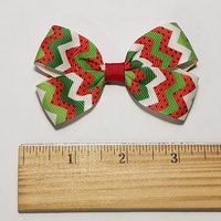 3" Watermelon Chevron 