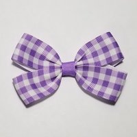 3" Purple Gingham 