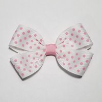 3" Pink Polka Dot 