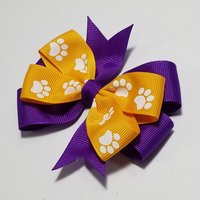 3.5" Yellow Gold Paw Print 
