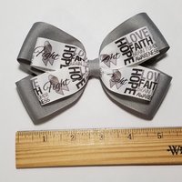 5" Brain Tumor Awareness 