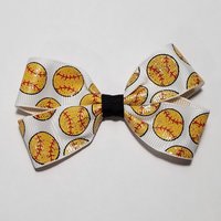 3" Softball Glitter 