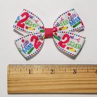 3" Little Miss 2nd Grade 