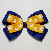 5" Yellow Gold Paw Print 