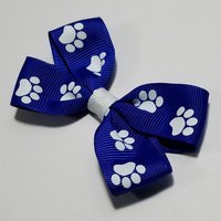 3" Royal Blue Paw Print 