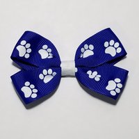 3" Royal Blue Paw Print 