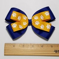 5" Yellow Gold Paw Print 