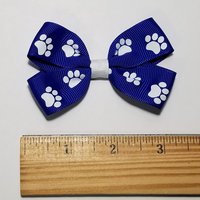3" Royal Blue Paw Print 