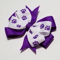 3.5" Purple Paw Print 