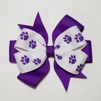 3.5" Purple Paw Print 