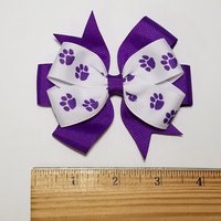 3.5" Purple Paw Print 