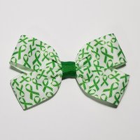 3" Green Awareness Ribbon