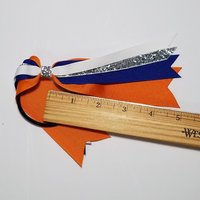 17 Orange Dark Royal White Silver Glitter