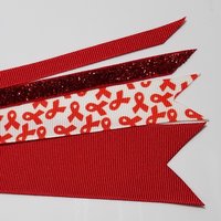 Red Awareness Ribbon 
