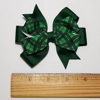 3.5" Green Plaid 
