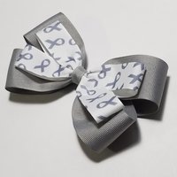5" Gray Awareness Ribbon 