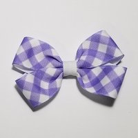 3" Purple Gingham