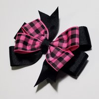 3.5" Pink Buffalo Plaid 