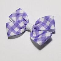 3" Purple Gingham