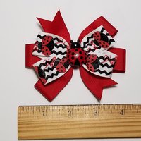 3.5" Ladybug Glitter