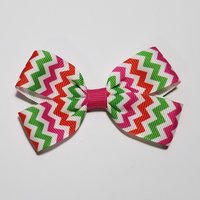 3" Christmas Chevron 
