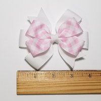 3.5" Pink Gingham 