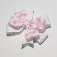 3.5" Pink Gingham 