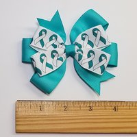 3.5" Cervical Cancer Teal
