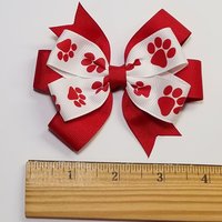 3.5" Red Paw Print 