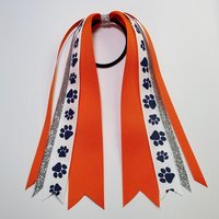 Navy Blue Paw Print 