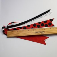 Black Red Polka Dot 