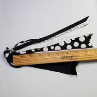 Black White Polka Dot 