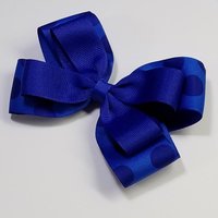 5" Royal Blue Polka Dot 