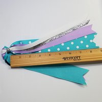 Turquoise Light Orchid Polka Dot 