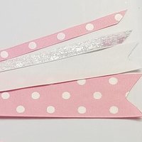 Pink White Polka Dot 