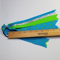 Blue Green Polka Dot 