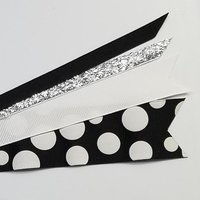 Black White Polka Dot 