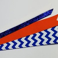 Royal Blue Orange Team Sports School 