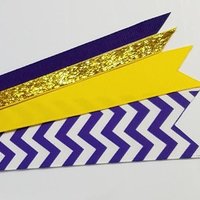 Purple Yellow Team Sports School 