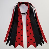 Black Red Polka Dot "Ladybug" 