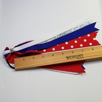 Red White Blue Polka Dot